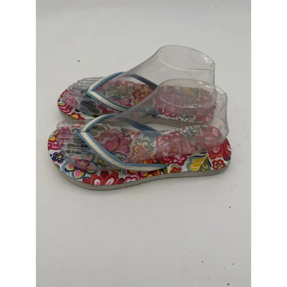 Vera Bradley Womens Flip Flops 7